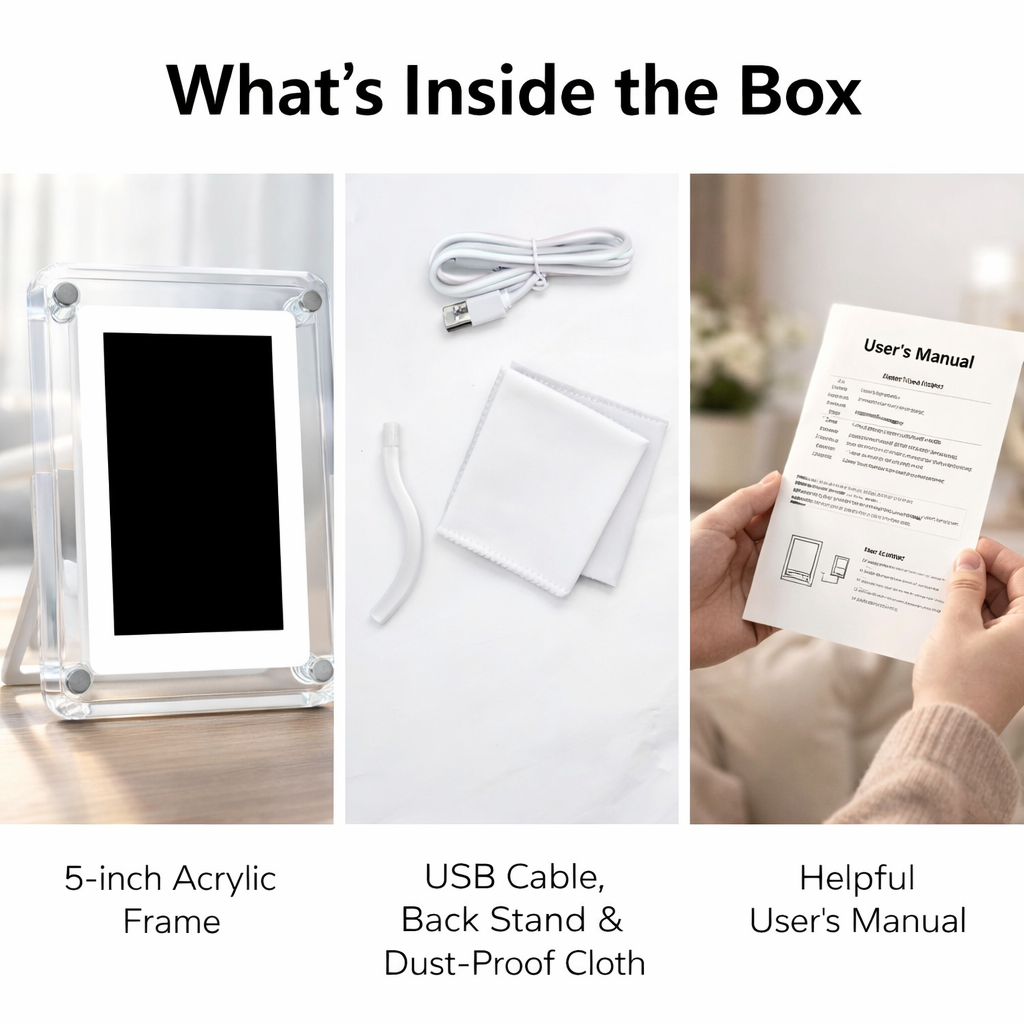 WithYouFrame™ Digital Memory Frame